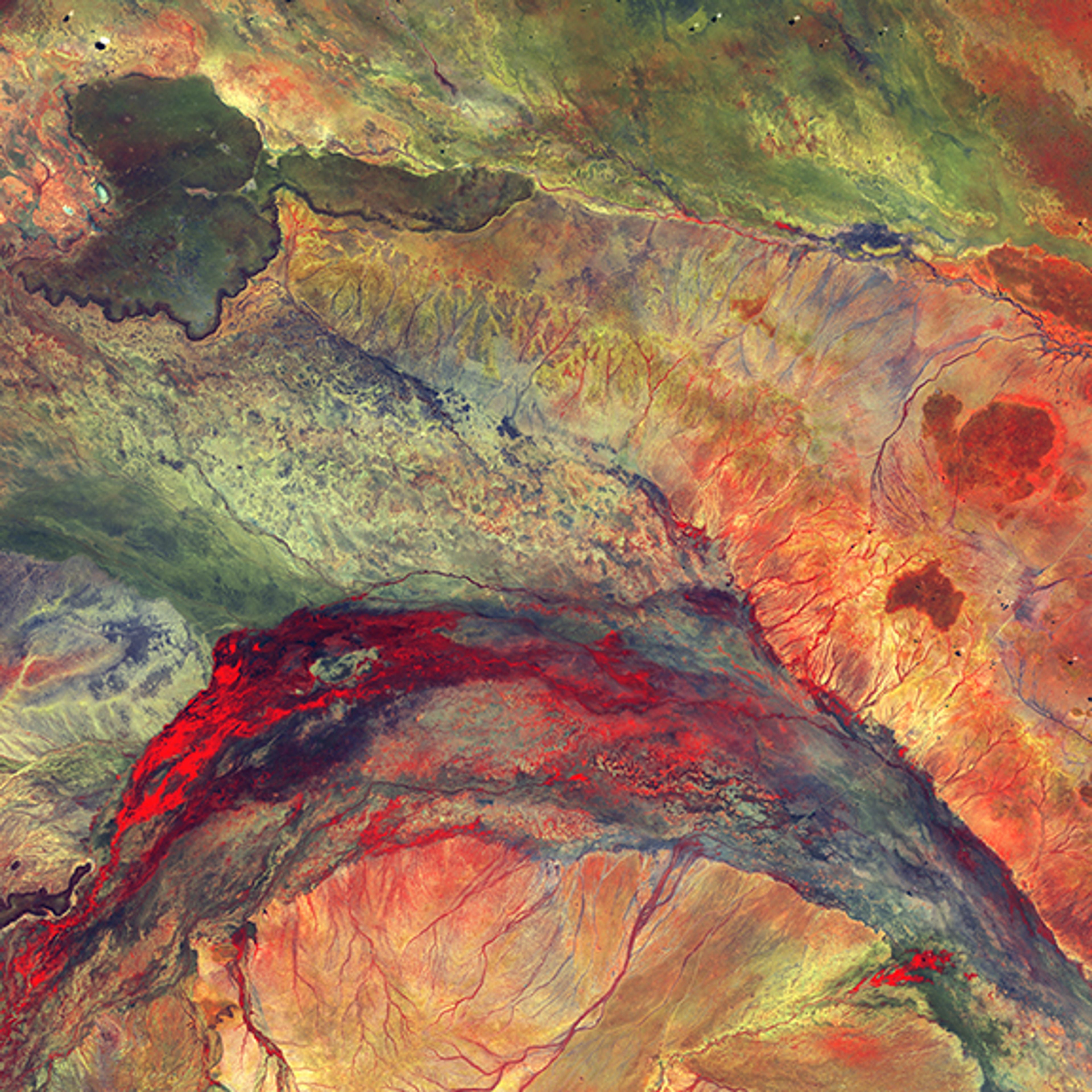 The Lorian Swamp — Kenya — Landsat 8