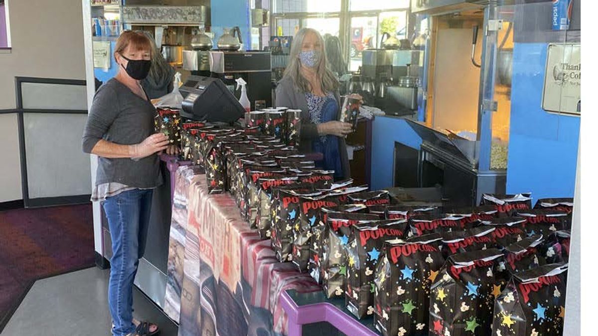 Coast Cinemas Donates Popcorn to Kids Bags