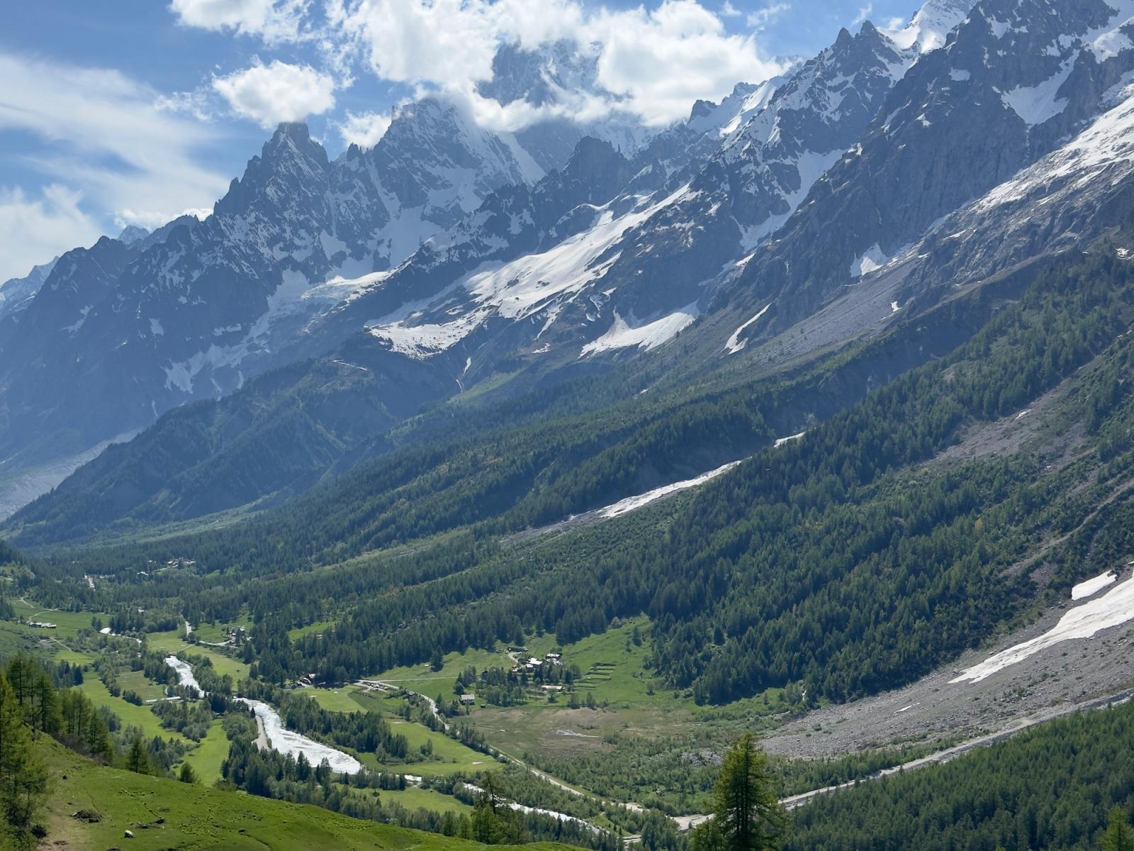 Vistas del Mont Blanc