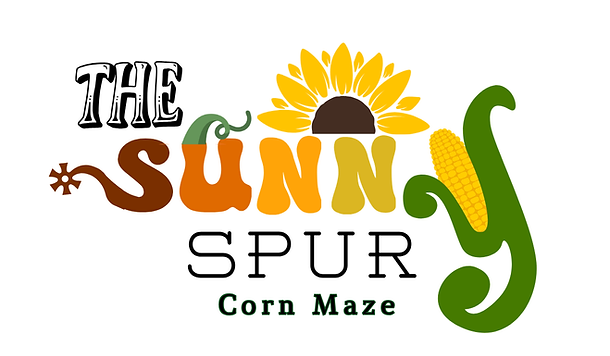 The Sunny Spur Corn Maze logo