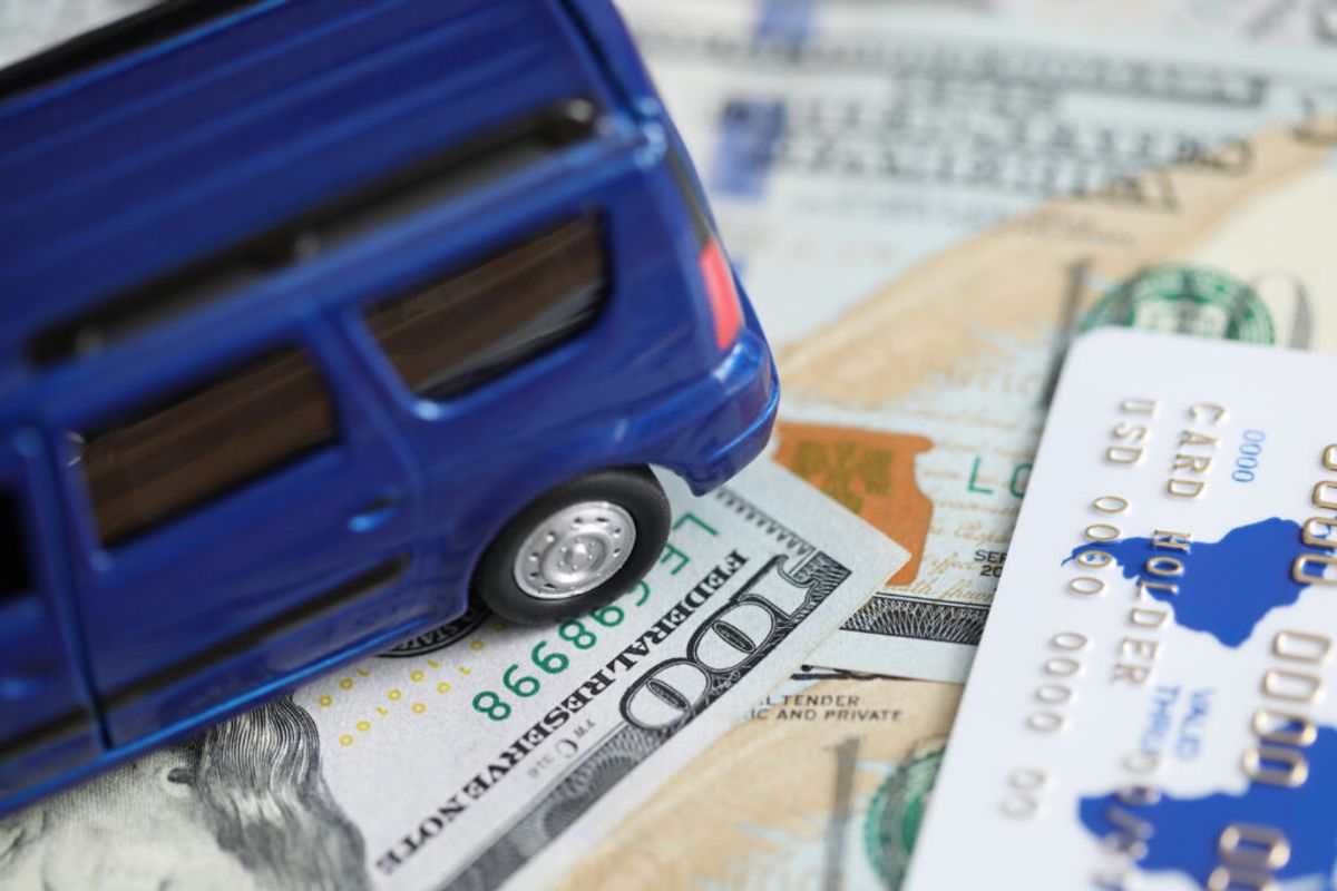Man checking the cost of buying an RV park 