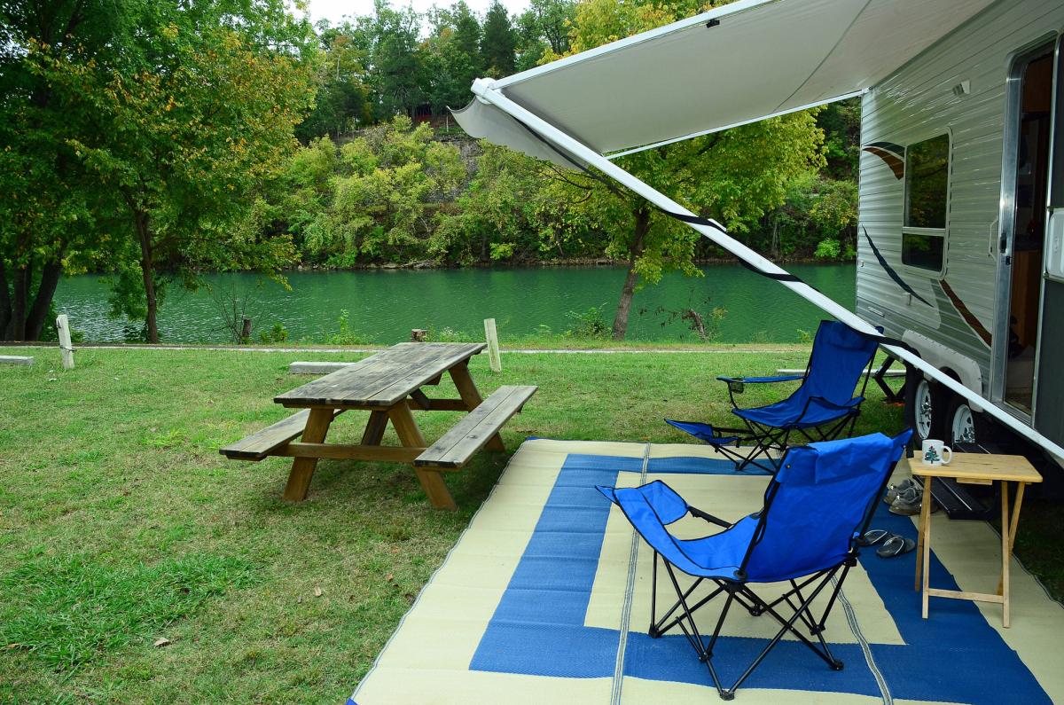 Chairs in Campground