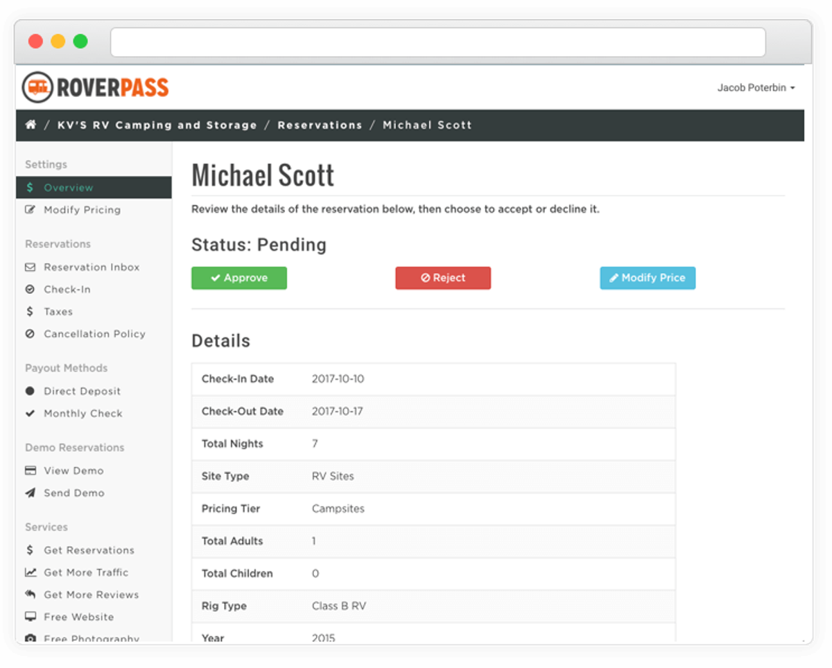 campground management software