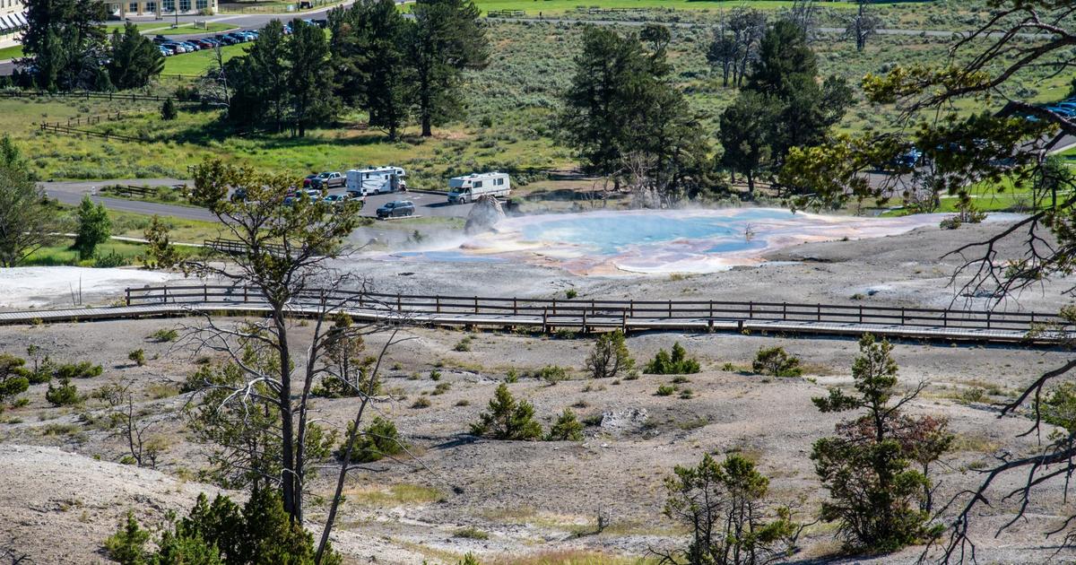 Scenic view of long-term campground in Montana