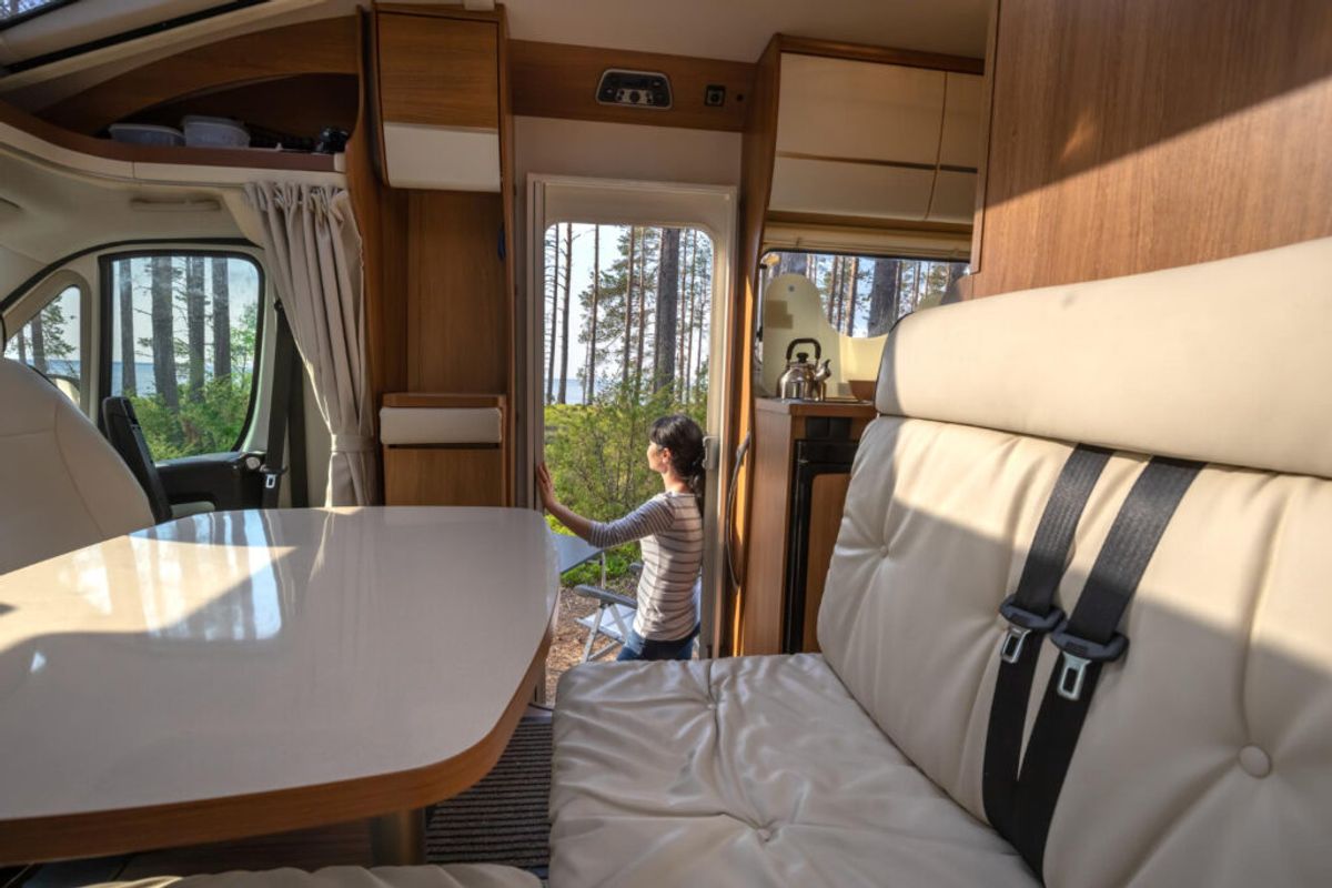 a luxurious RV park 