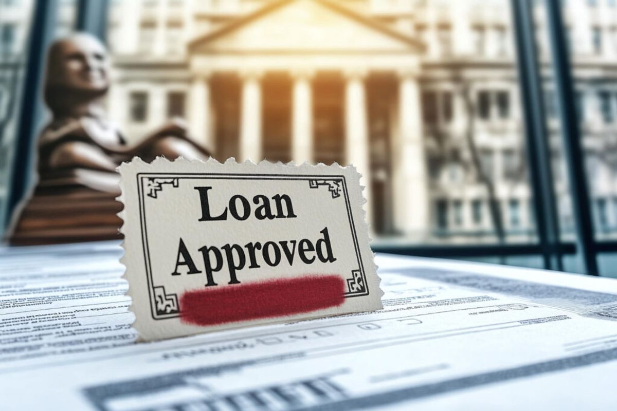 an image of a loan apporved for campground