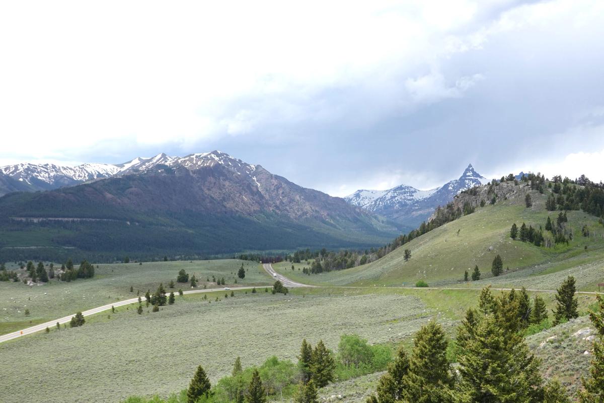 RV traveling in Montana