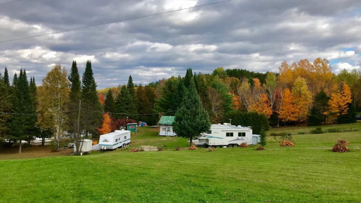 a campground land