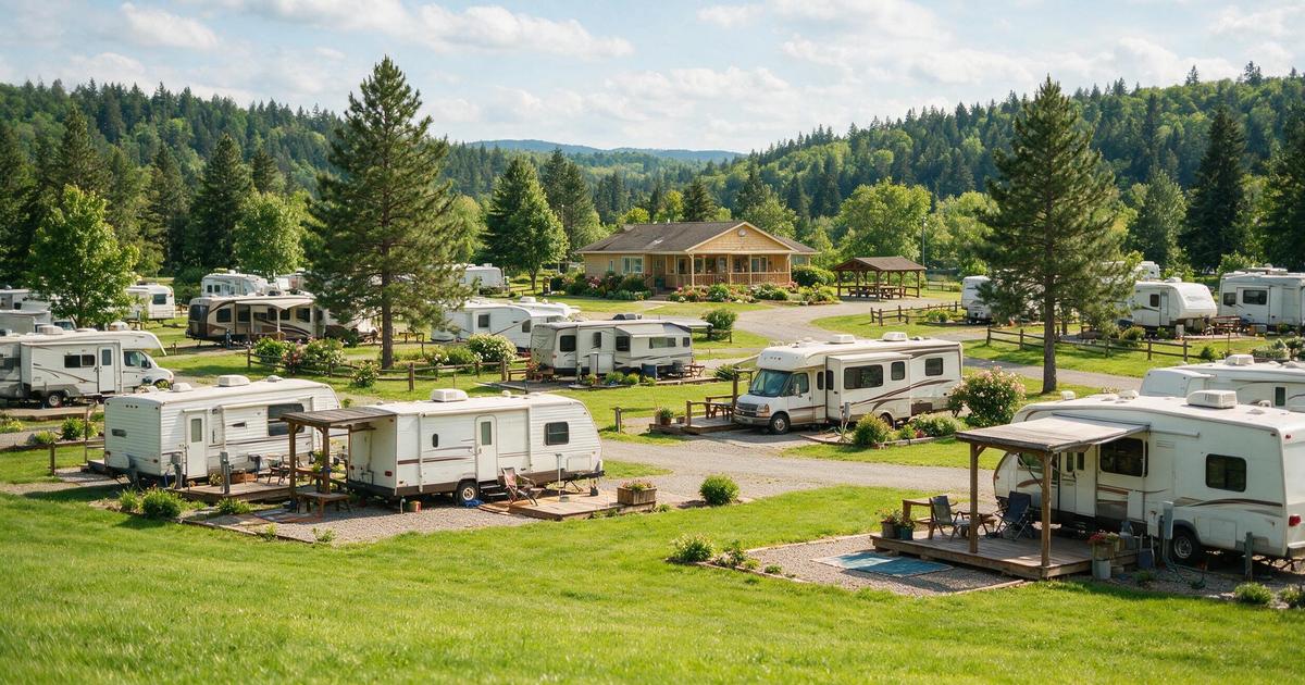 Photograph illustrating starting an RV park