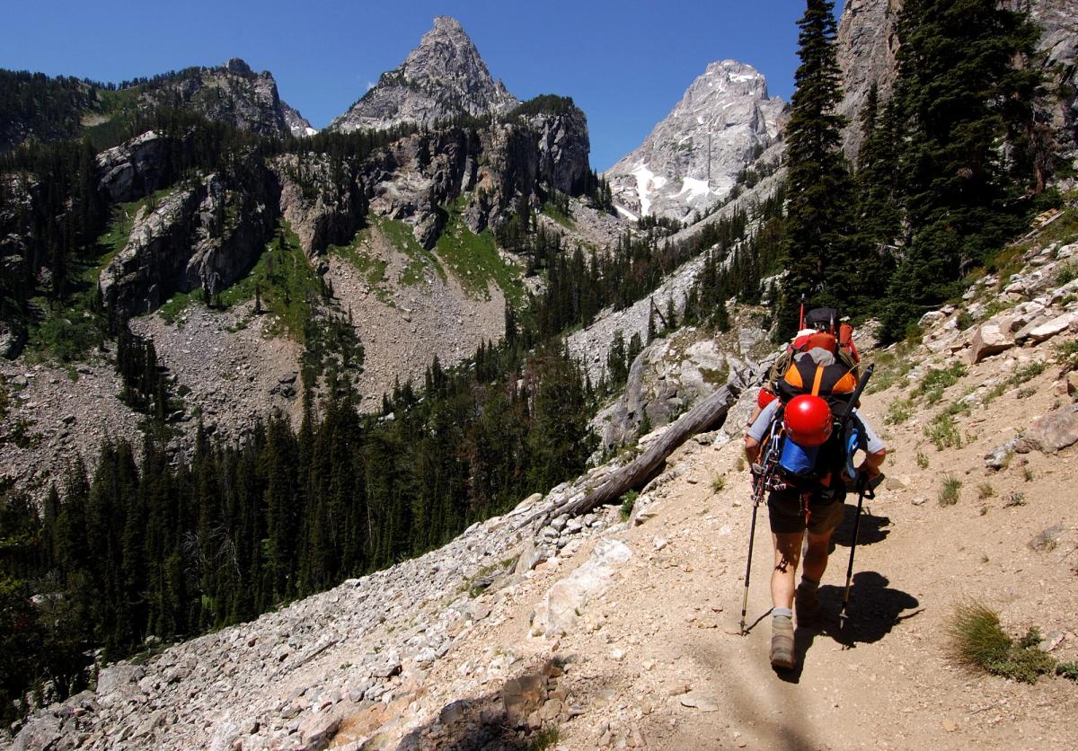 Hiking in Wyoming