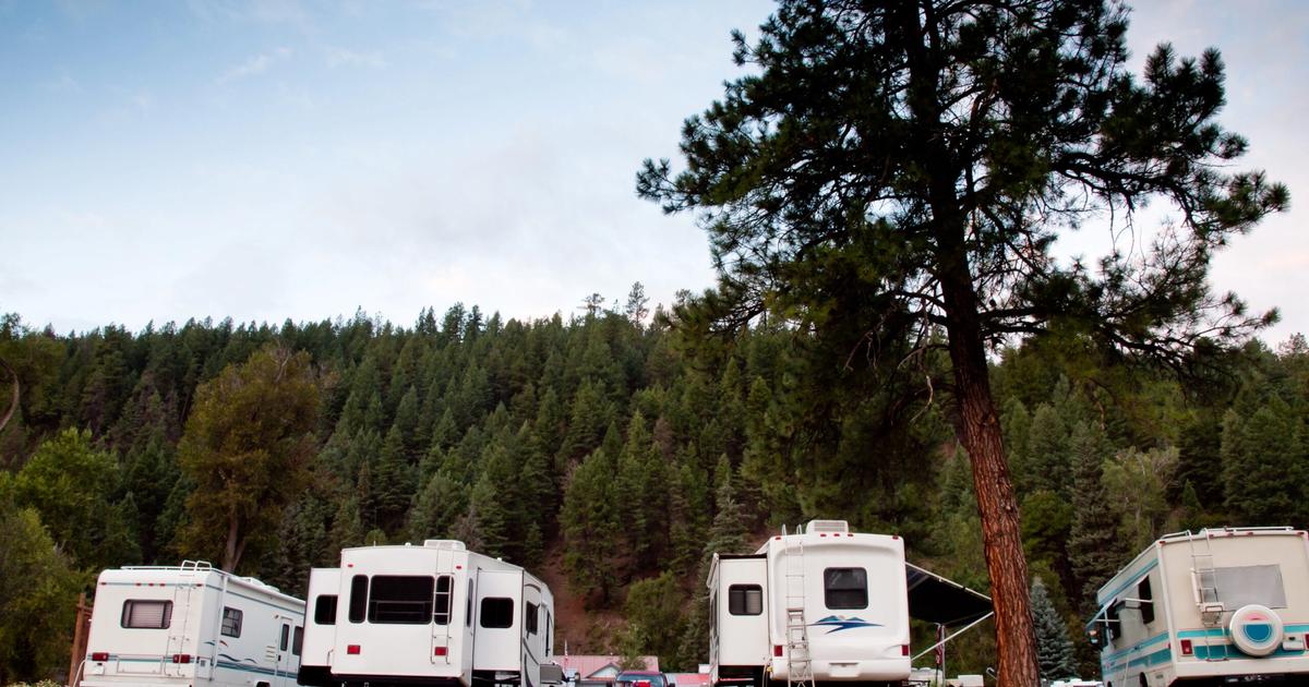 Colorado mountain campground