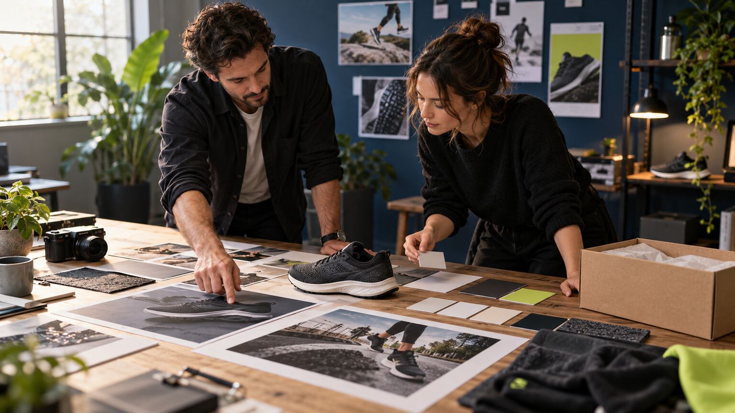 Ecommerce marketing operator coordinating campaign plans, product creative, analytics, and approval steps across a workspace
