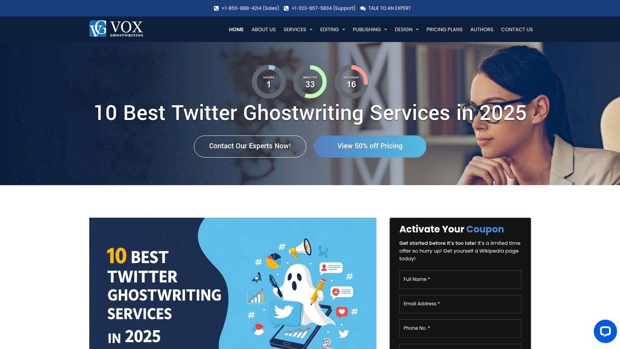 Vox Ghostwriting