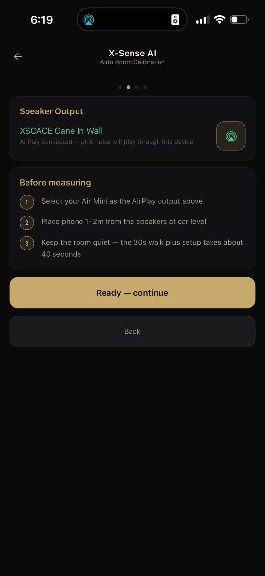 XSCACE Controller, X-Sense AI step 2: Pick the Air Amp