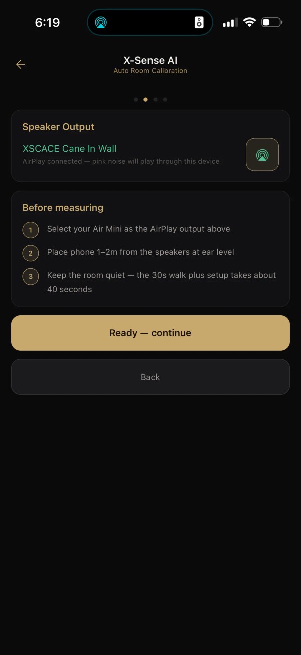 XSCACE Controller — X-Sense — Speaker output