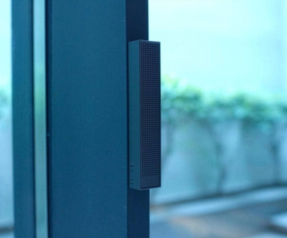 XSCACE Bonsai speaker close-up showing the aerospace-grade aluminium finish