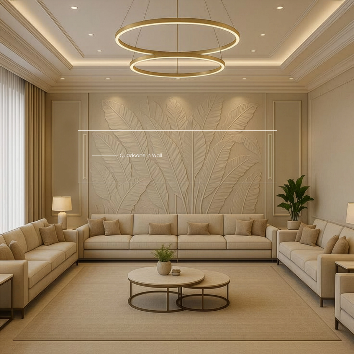 QuadCane In-Ceiling / In-Wall