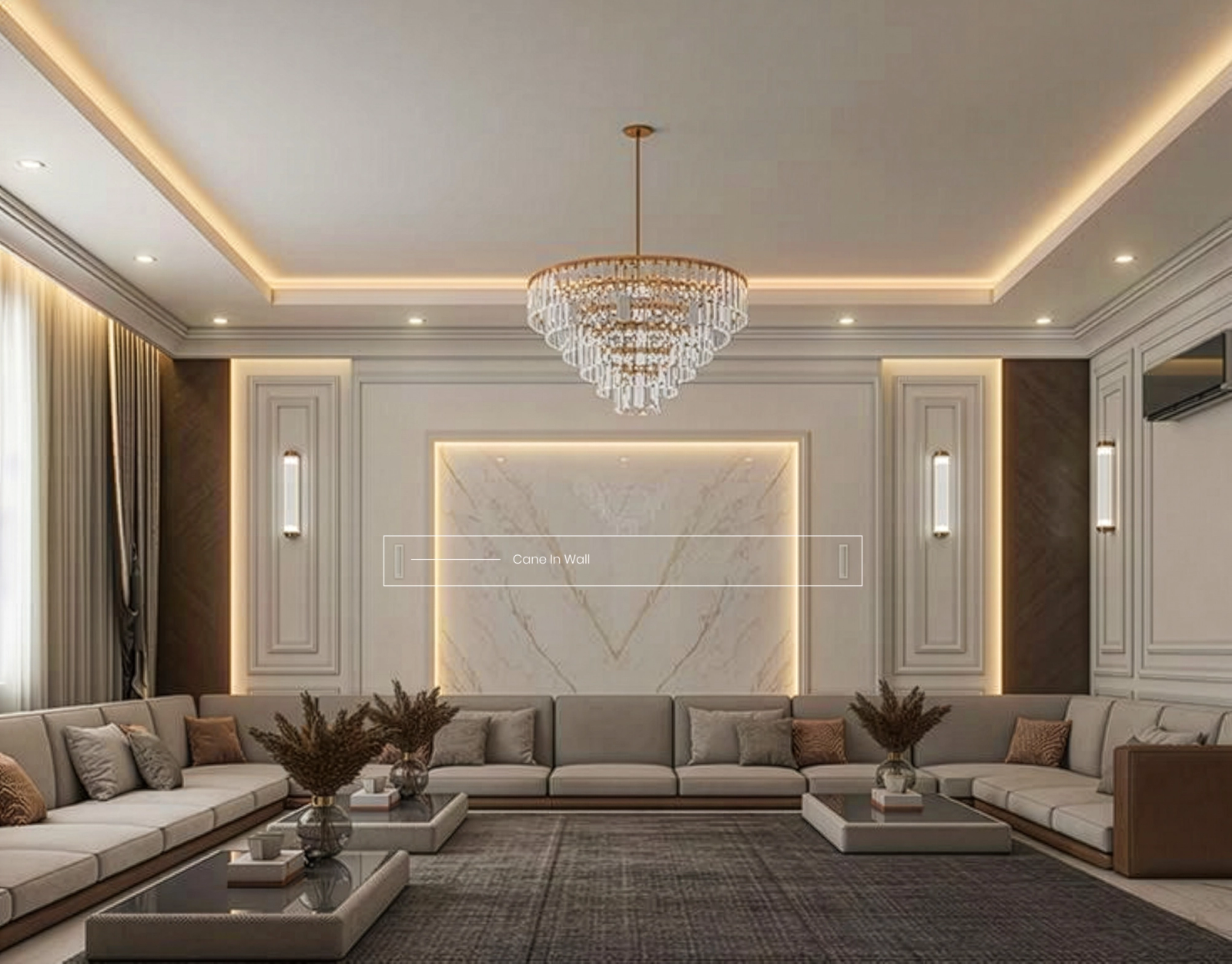 Cane In-Ceiling / In-Wall