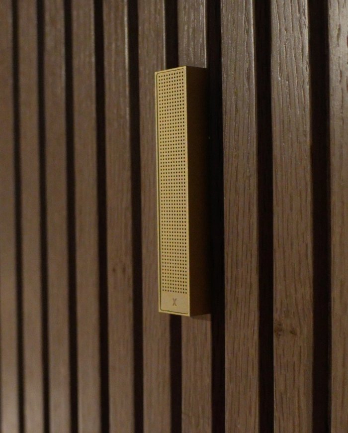 Case Study: Bonsai in a Fluted Wood Foyer