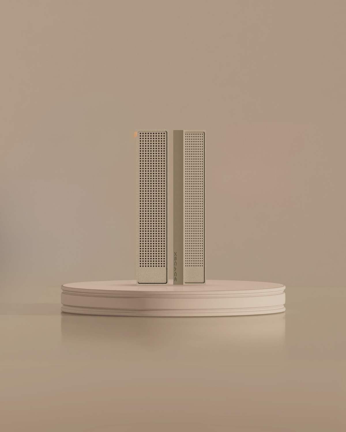 XSCACE QuadCane Architectural Line Array on display