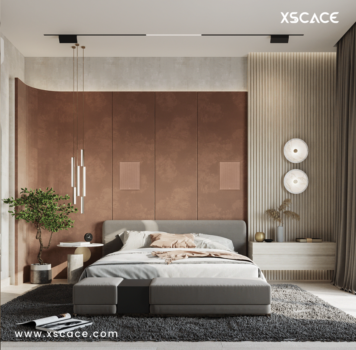 XSCACE architectural speaker internal crossover network