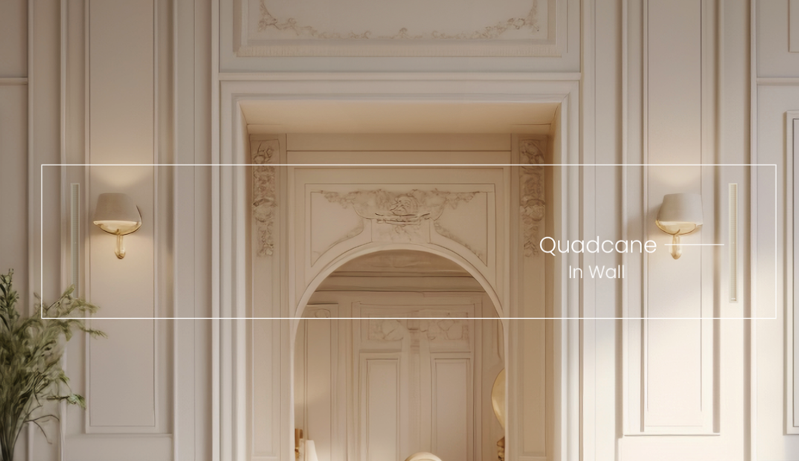 QuadCane In-Ceiling / In-Wall