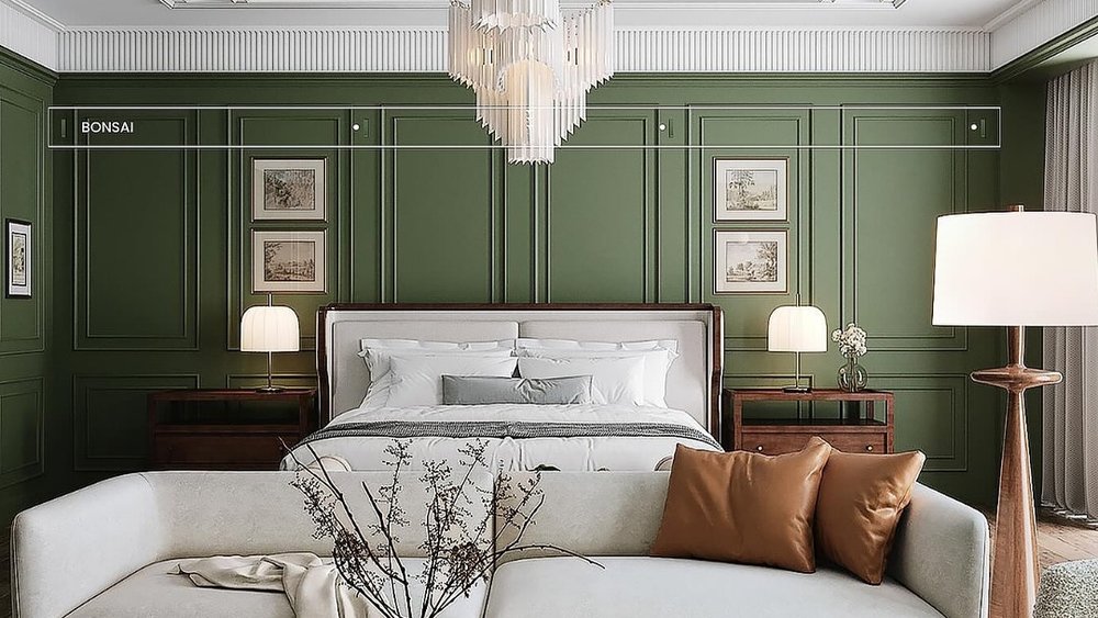 Discreet Cinema Sound in a Master Bedroom