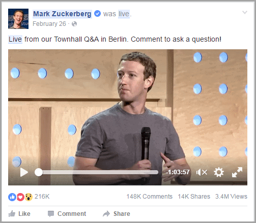 Facebook Live