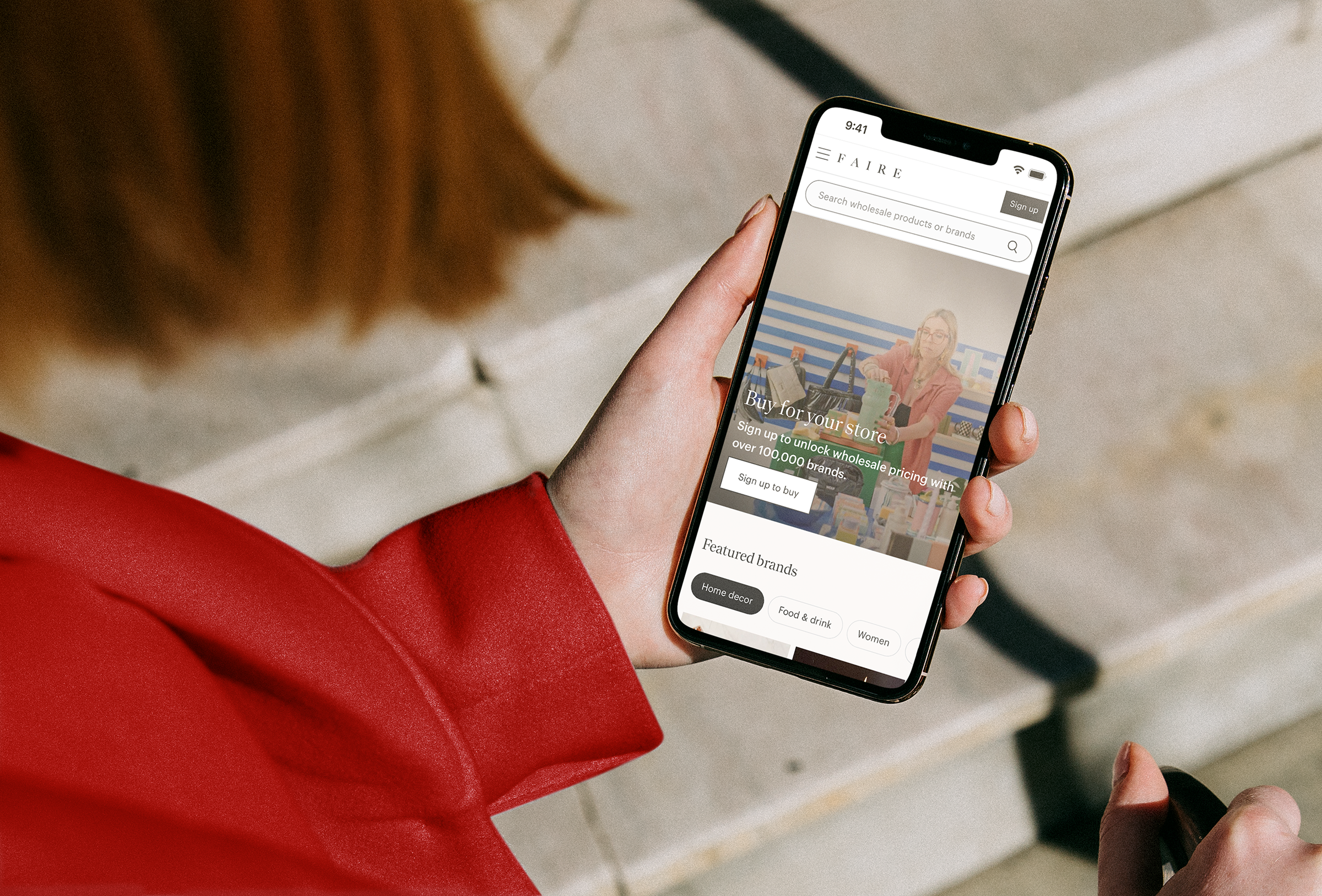 Faire case study — brand storytelling and media planning for wholesale growth