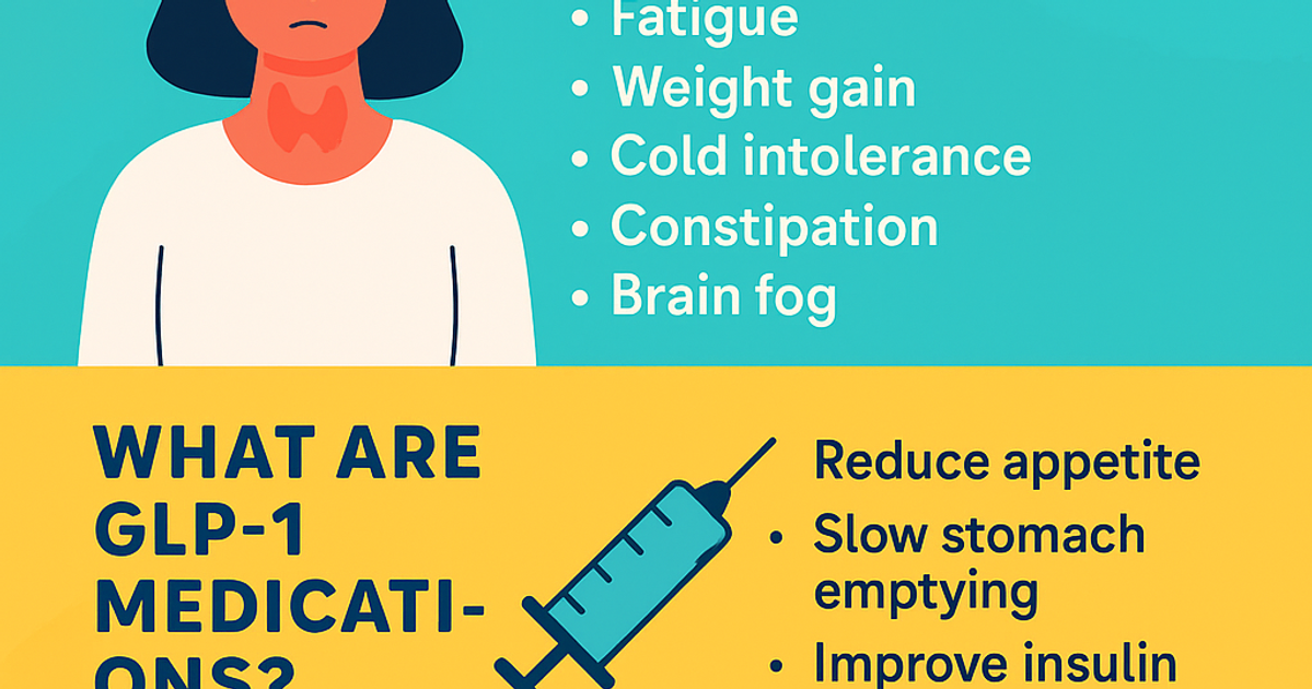 Hypothyroidism and GLP-1 Medications: What you should know