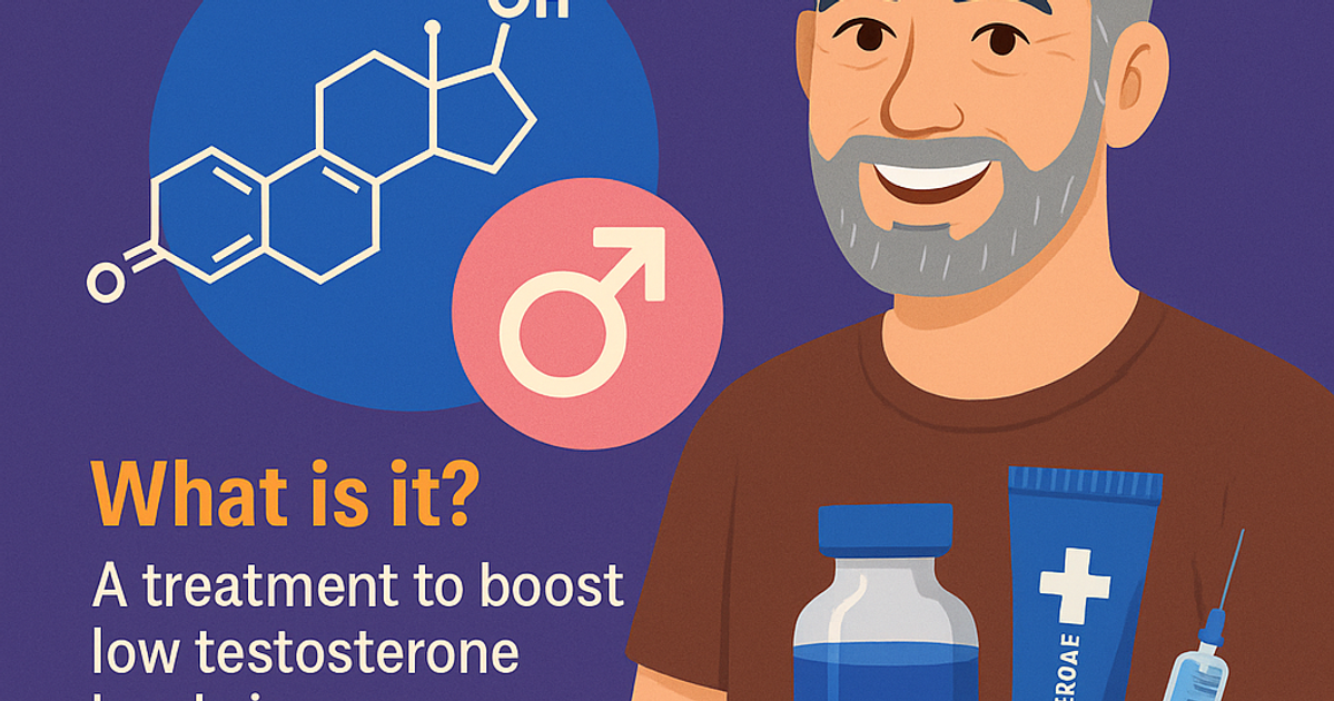 What is testosterone replacement therapy and is it right for you?