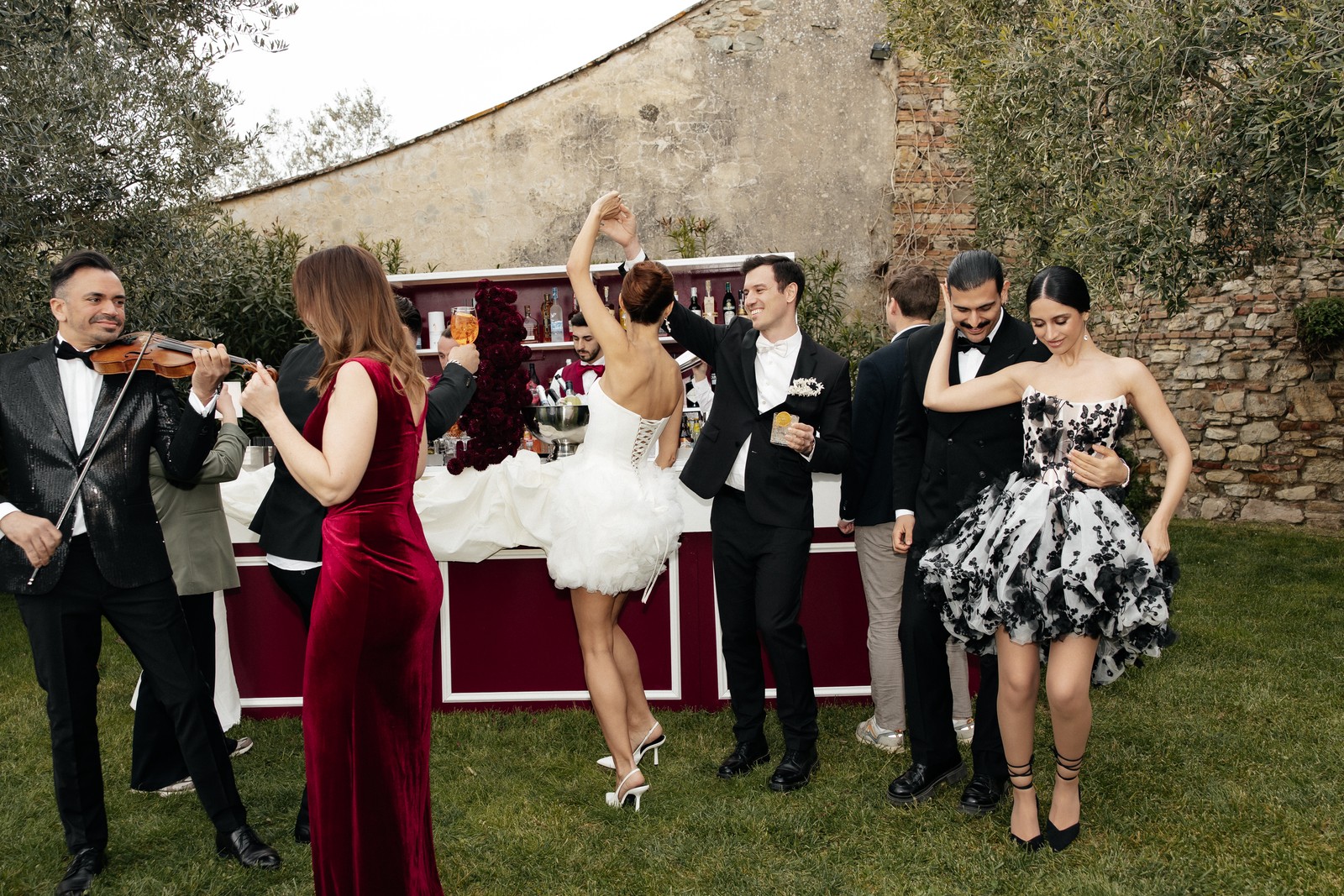 Wedding collage overlay image