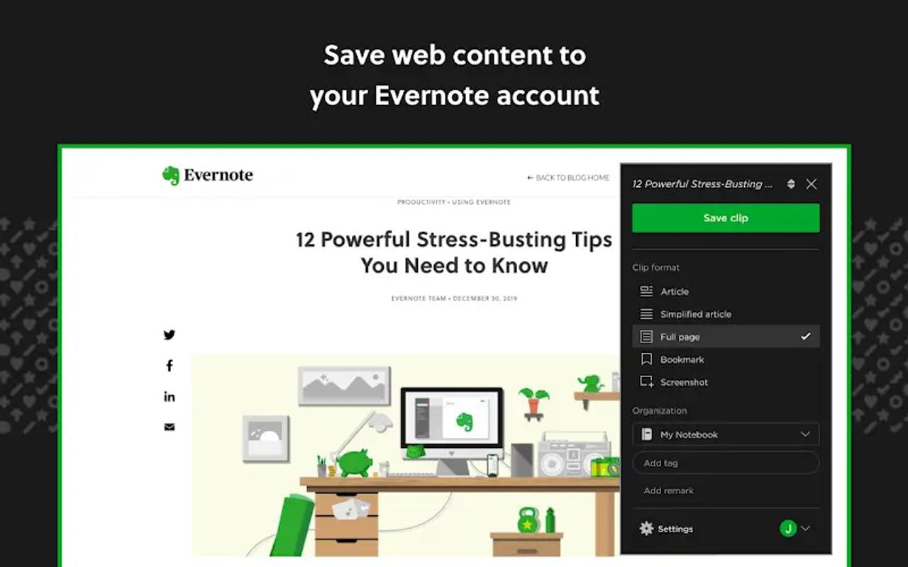 Gallery image 1 - Evernote Web Clipper