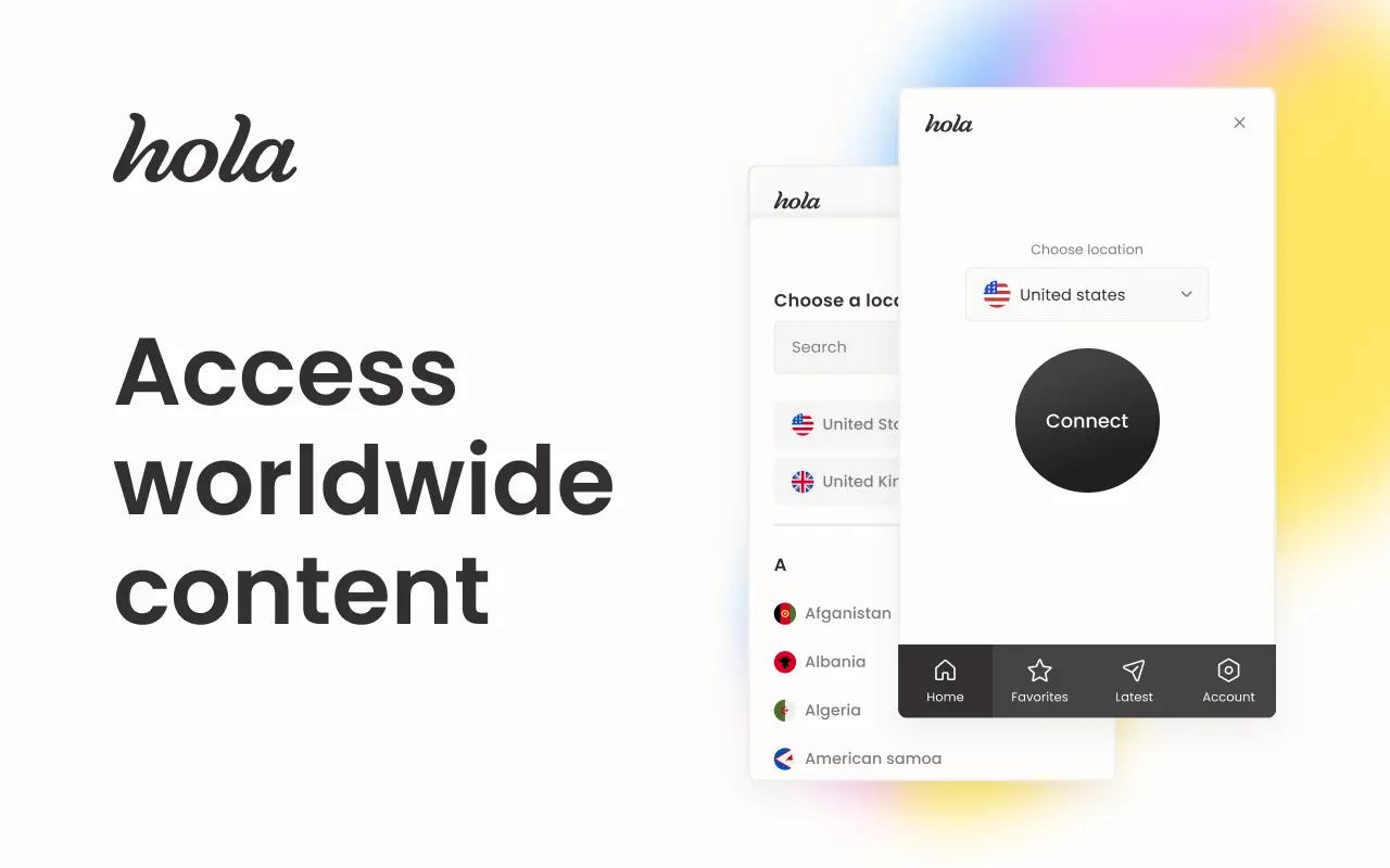 Gallery image 1 - Hola VPN