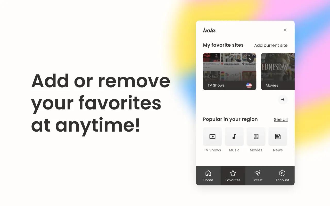 Gallery image 5 - Hola VPN