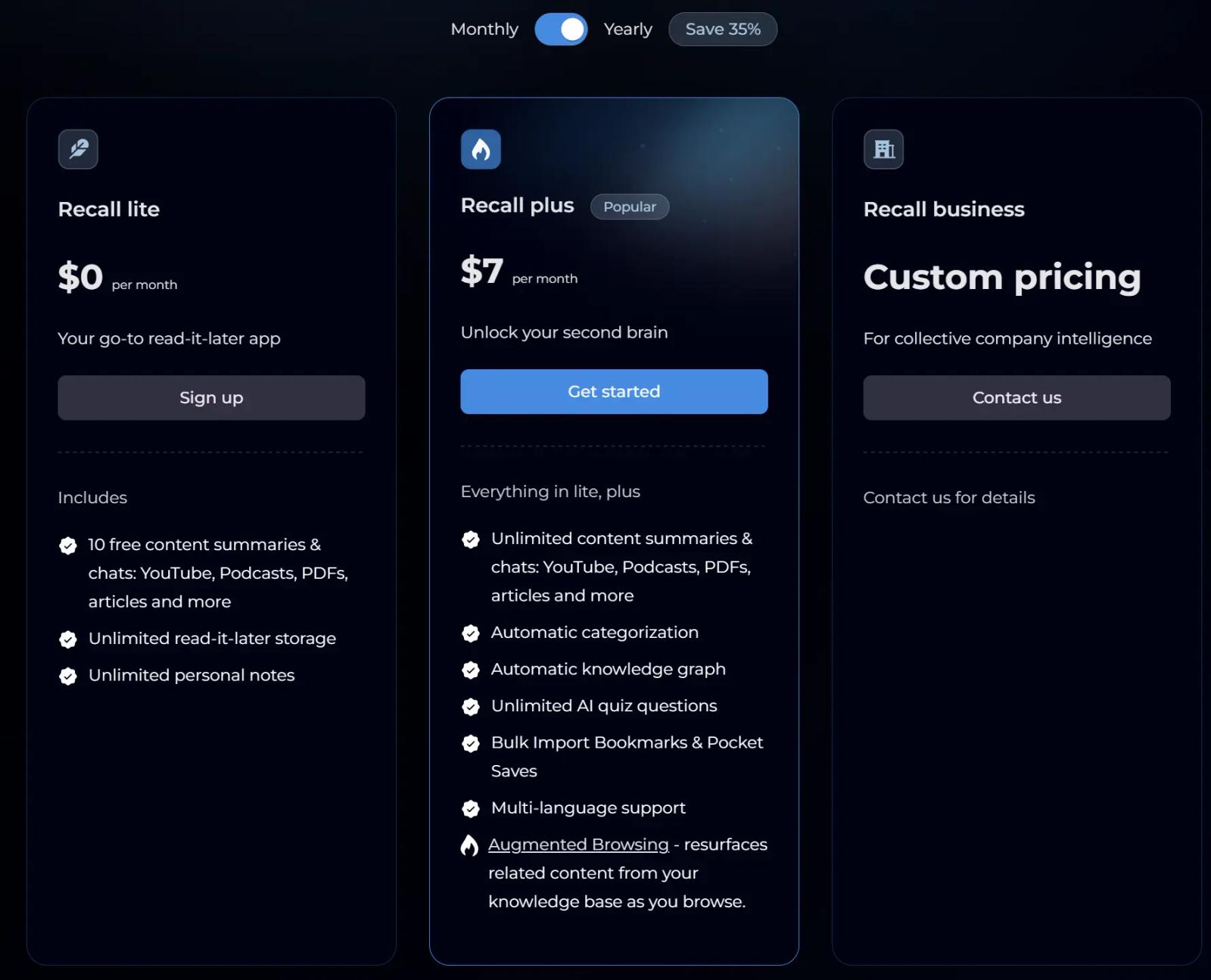 Pricing