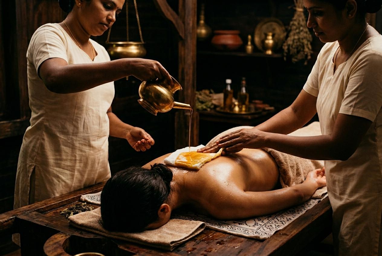 Pichu Ayurveda treatment at Vaidya Vrindavanam, Haripad
