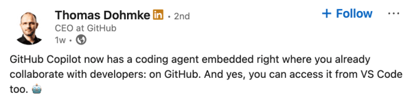 GitHub Unveils Copilot Coding Agent at Build 2025 | AI Native Dev