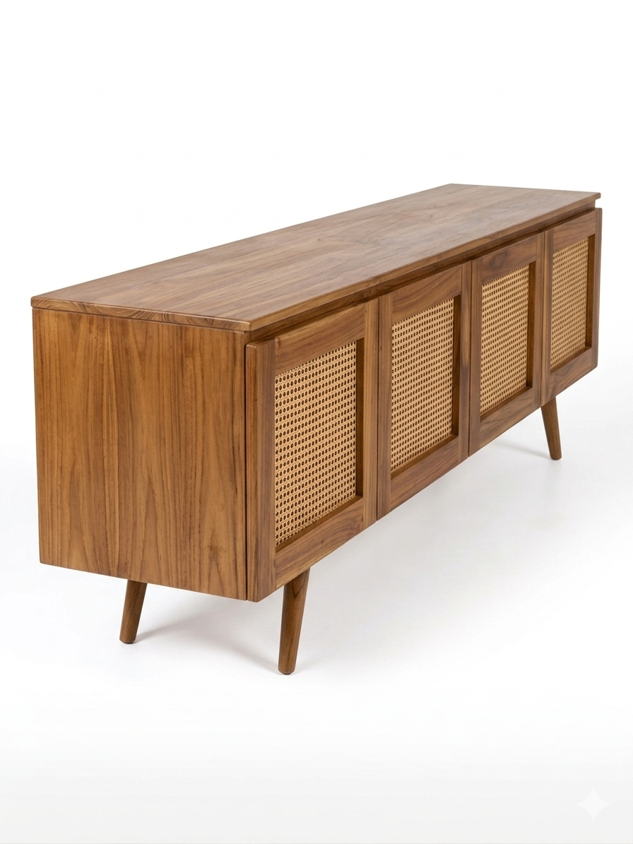 Consola rattan — 2