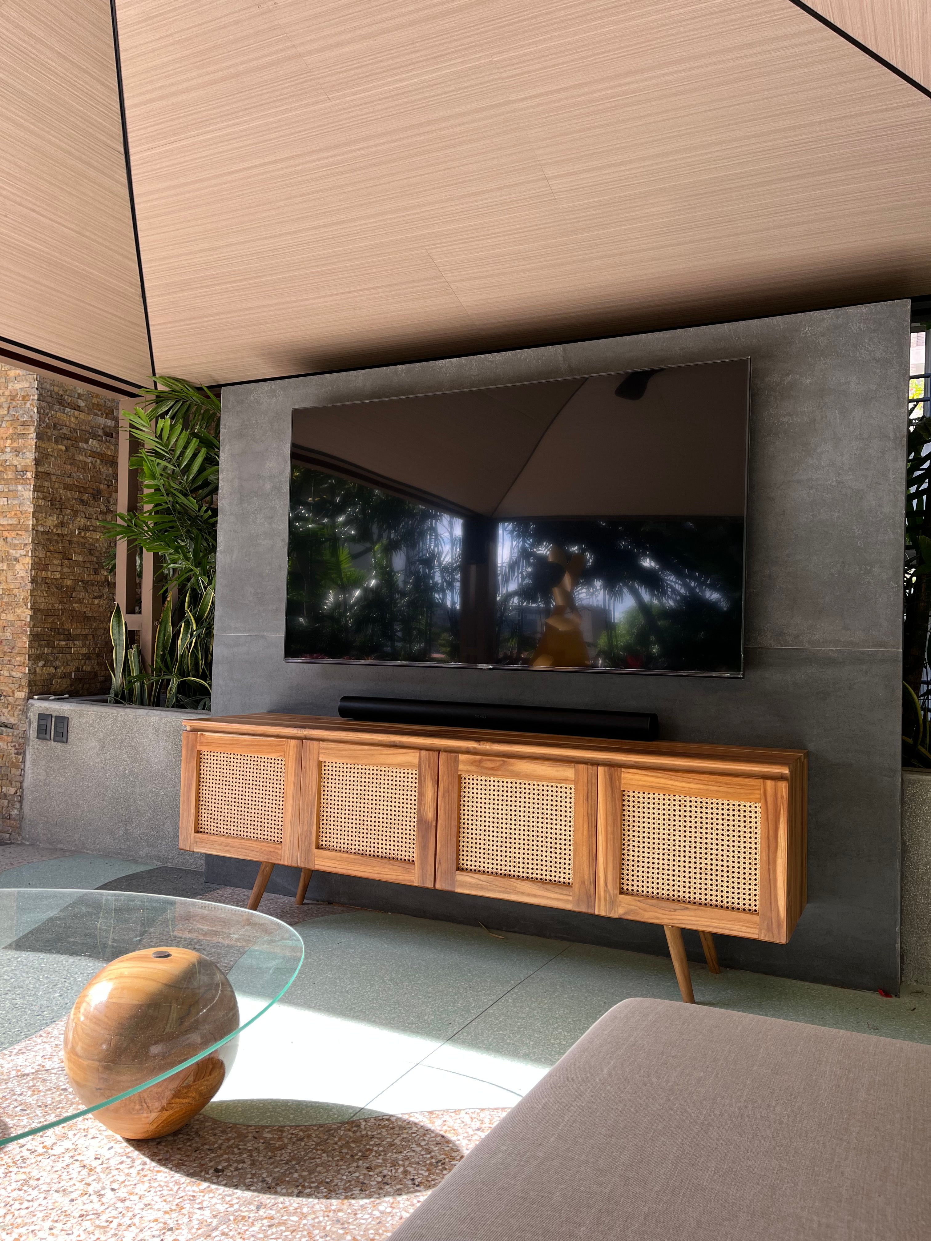 Consola rattan — 3