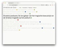 Website Annelore van Gool