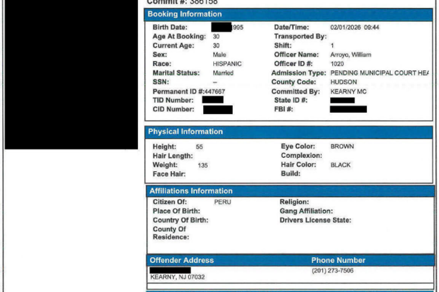 Oversight Project Releases Records Showing Delaney Hall Hunger Strike Illegal Alien Leader Was Arrested for Domestic Violence