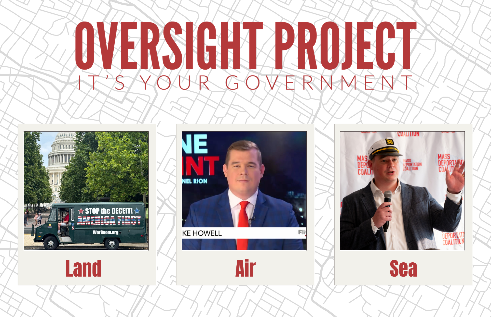Oversight Project Takes On Establishment by Land and Sea; AirWave Attack This Week On One America News