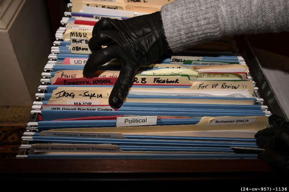 Oversight Project Obtains Images from Biden Classified Documents Search