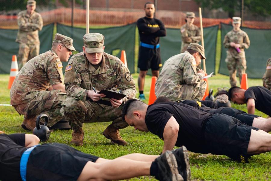 Should the military enforce basic fitness standards?