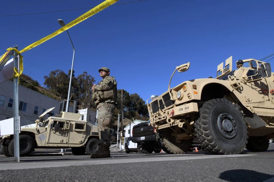 National Guard in Los Angeles