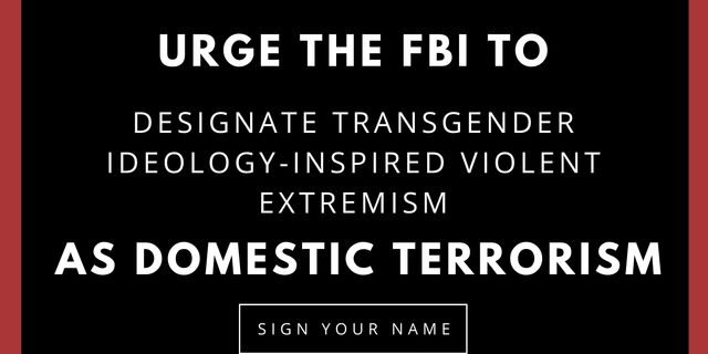 Urge the FBI To Designate TIVE as domestic terrorism