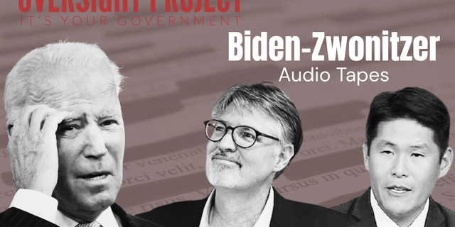 Oversight Project Releases Recordings of Biden Interviews with Ghostwriter