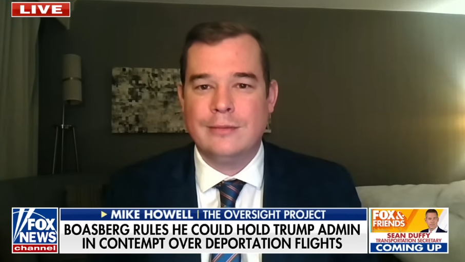 Mike Howell Joins Fox and Friends to Discuss Rogue Judges and How Congress Can Help Trump