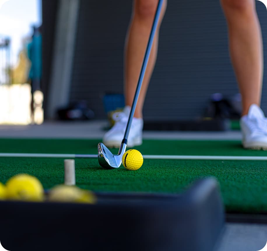 Synthetic Grass Tee Off